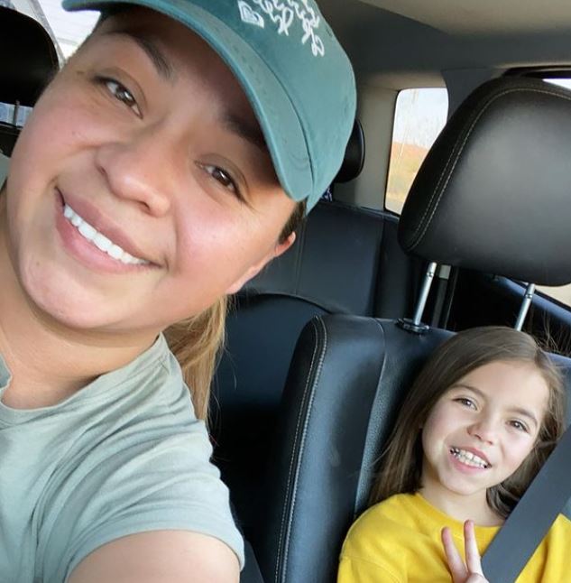 Alicia with daughter Payton
